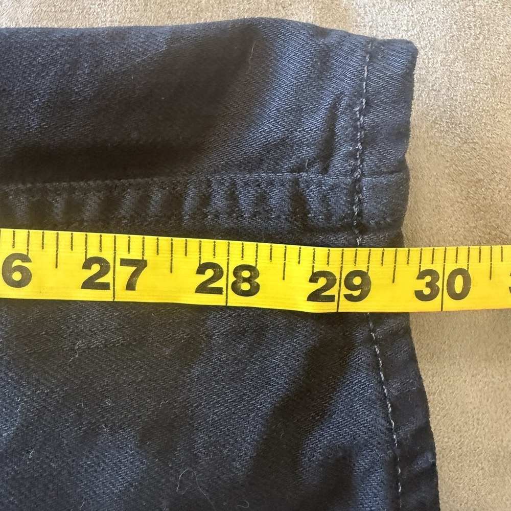 Polo Ralph Lauren Jeans Mens 36x30 Black Straight Leg Pants Cotton Denim - Picture 7 of 7